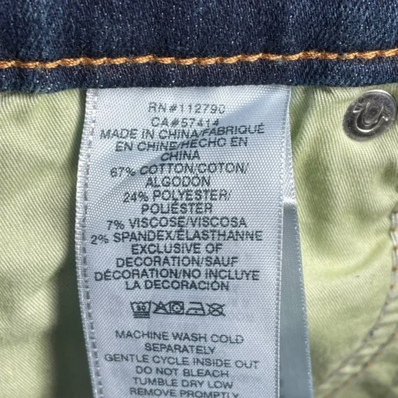 NEW True Religion Jeans Mens 33 blue denim Ricky straight leg designer casual - Picture 8 of 13